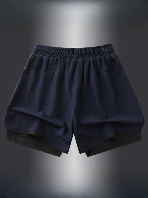 Geometrische Sportshorts für Damen – Stilvoll und Atmungsaktiv für Fitness und Laufen