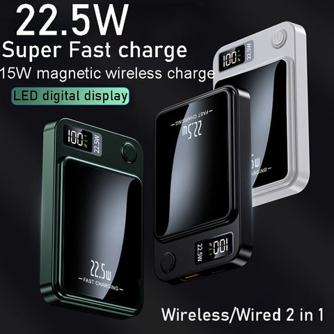 Magnetische Powerbank 10000mAh – Schnell und Zuverlässig