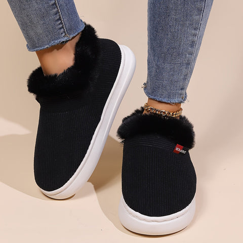Liza Fluffy Hausschuhe - Wärme und Komfort für Damen