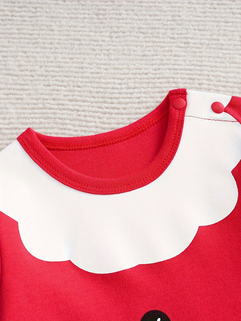 Kerstelfje Baby Romper - Für Festliche Wärme und Komfort
