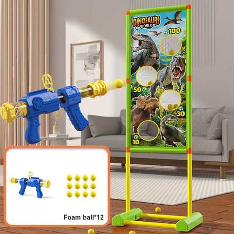 Dinosaurier-Schießspiel – Lustiges und Interaktives Zielspiel für Innen und Außen
