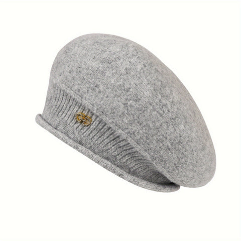 Schicke Strick-Beret für Damen - Eleganz und Wärme für den Winter