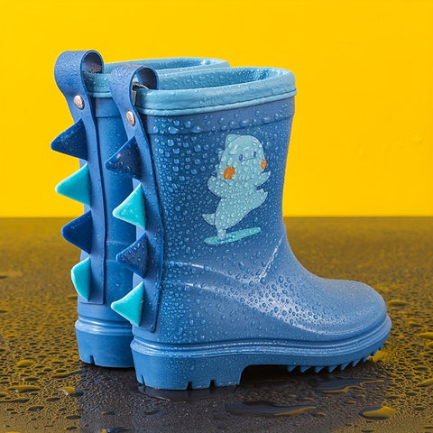 Dino Splash Kinderstiefel - Verspielter Schutz für Regnerische Tage