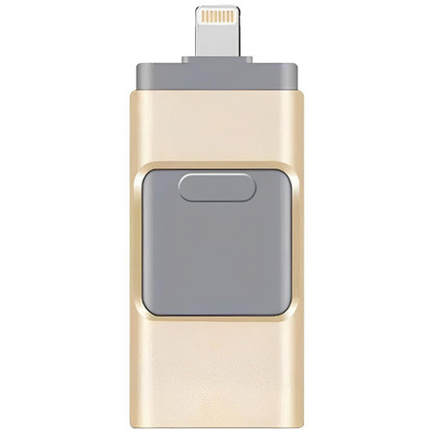 Tragbarer 4-in-1 USB-Stick – Universeller Speicher für Telefon und PC