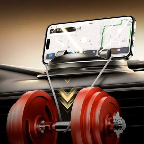 360° drehbarer Handyhalter für das Auto – Praktisch und verstellbar für perfekte Blickwinkel