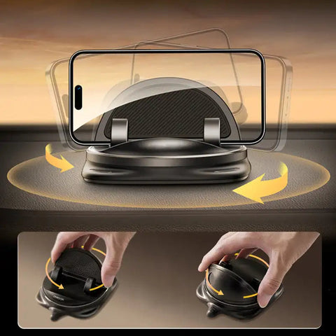 360° drehbarer Handyhalter für das Auto – Praktisch und verstellbar für perfekte Blickwinkel