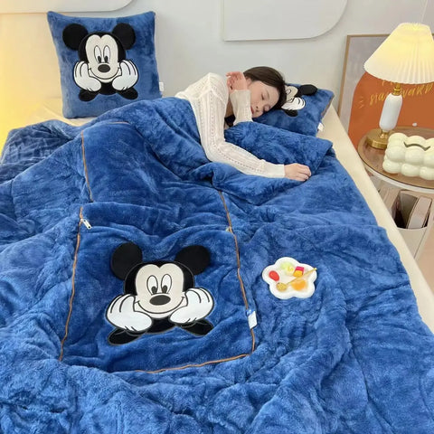 KnuffelZacht Decke und Kissenbezug Set – Für Wärme und Gemütlichkeit
