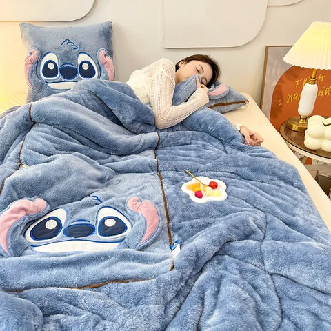 KnuffelZacht Decke und Kissenbezug Set – Für Wärme und Gemütlichkeit
