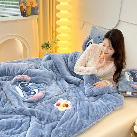 KnuffelZacht Decke und Kissenbezug Set – Für Wärme und Gemütlichkeit