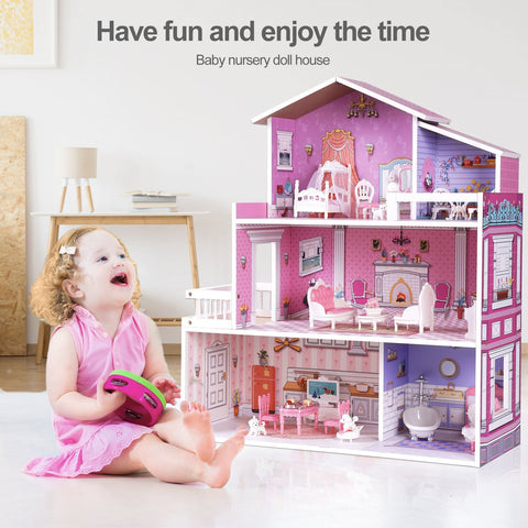 Buntes Puppenhaus – Für fantasievolles Spielen