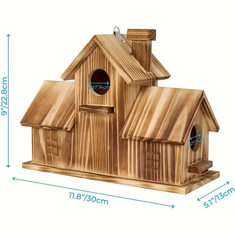 Rustikales Vogelhaus - Für ein Charmantes Garten Erlebnis