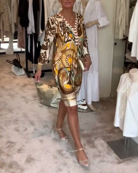 Vintage Vibe Kleid - Elegant und Bequem für Jeden Anlass