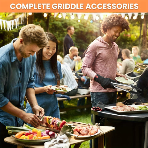 20-teiliges RVS BBQ Grillwerkzeug-Set – Alles, was du für das perfekte Barbecue brauchst