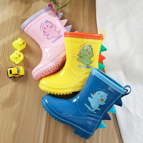 Dino Splash Kinderstiefel - Verspielter Schutz für Regnerische Tage