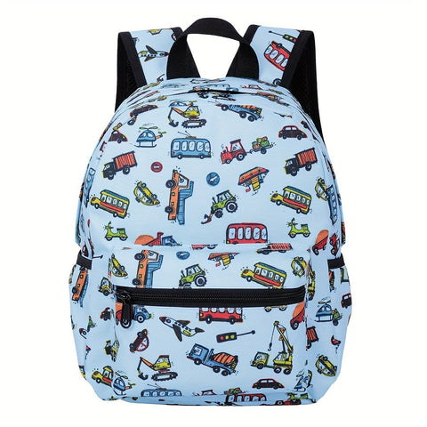Fröhlicher Auto-Rucksack für Kinder - Für abenteuerliche Schultage