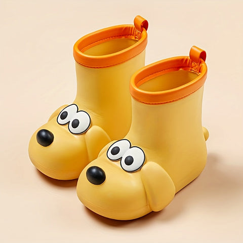 Woef Woef Regenstiefel für Kinder - Süßer Wasserdichter Schutz