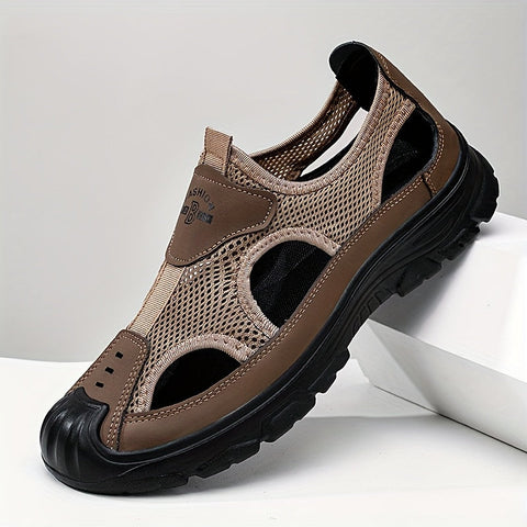 Atmungsaktive Herren Sport Sandalen – Leicht und Rutschfest