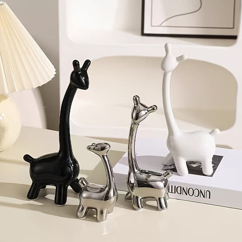 Giraffen Figuren Set - Für einen Fröhlichen und Eleganten Einrichtungslook