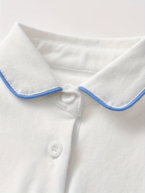 Trendiger Gestreifter Baby Jumpsuit Set – Perfekt für Sommerabenteuer für Babys