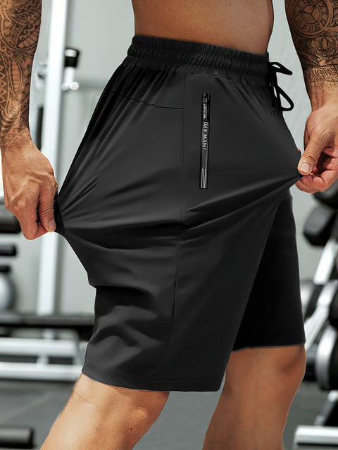 Atmende Sportshorts mit Reißverschlusstaschen – Flexibel und Komfortabel für Outdoor-Aktivitäten