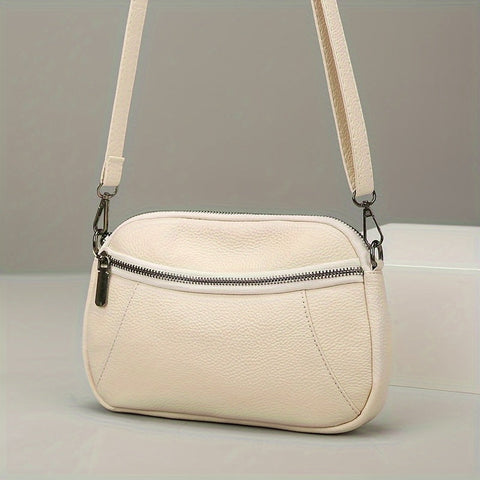 Klassisch Chic Leder Crossbody – Zeitlos und Funktional