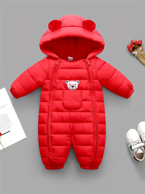 Knuffeliger Baby-Winteroverall – Für warme Winterabenteuer