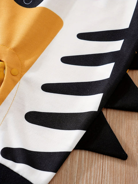 Süßer Zebra-Overall für Babys – Perfekt für Frühlings- und Herbstabenteuer im Freien