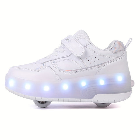GlowRiders Roller Sneakers - Für Kinder mit Lichtspektakel