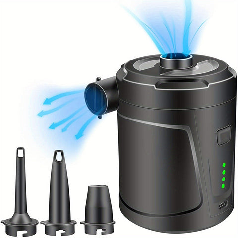 Wiederaufladbare Mini-Luftpumpe – Kabellos & Ultraleicht für den Outdoor-Einsatz