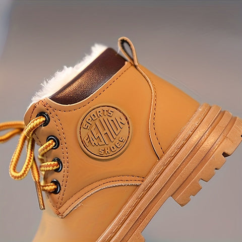 Trendige Fleece-Stiefel für Jungen - Warm und Wasserdicht