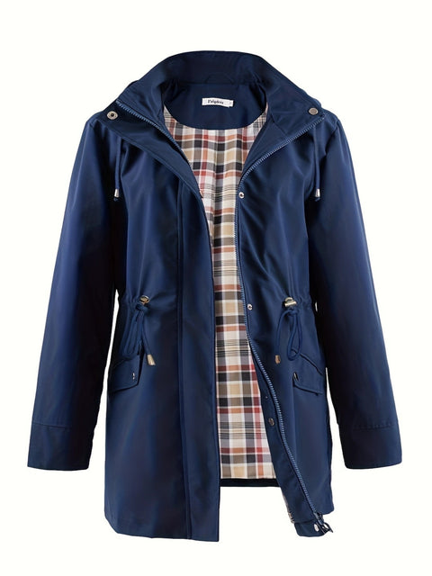 Stilvolle Plus-Size Wattierte Jacke – Komfortabel und Trendy für Herbst und Frühling