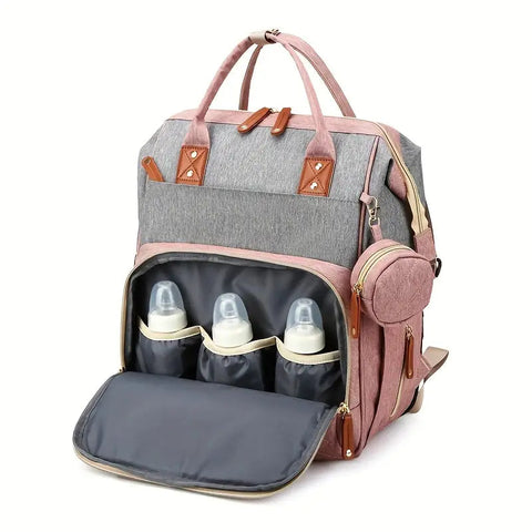 Baby Abenteuer Rucksack mit Ausziehbett - Perfekt für Ausflüge