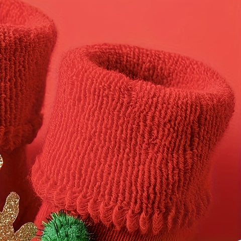 Süße Weihnachtsbaby-Söckchen - Für Warme Füßchen