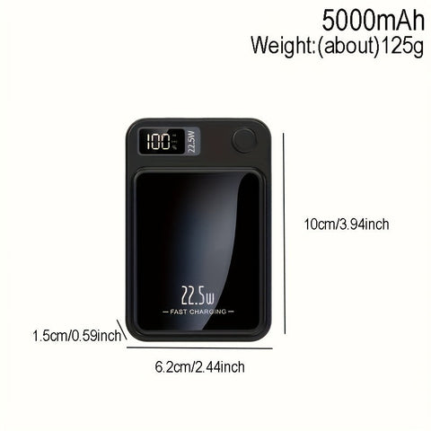 Magnetische Powerbank 10000mAh – Schnell und Zuverlässig