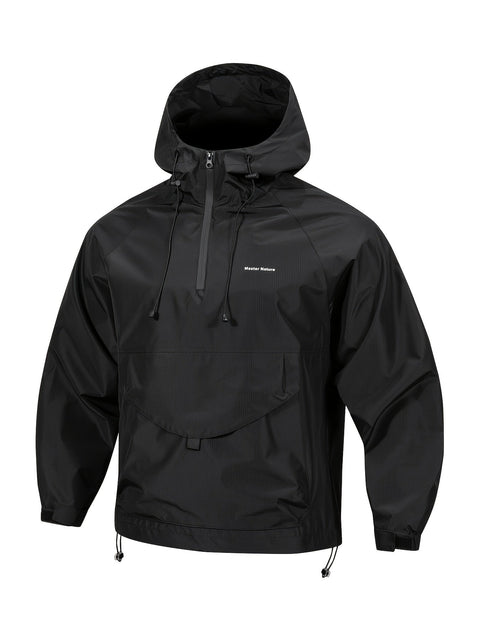 Winddichte Outdoor-Fahrradjacke mit Kapuze – Sportliche Jacke für Aktivitäten im Freien