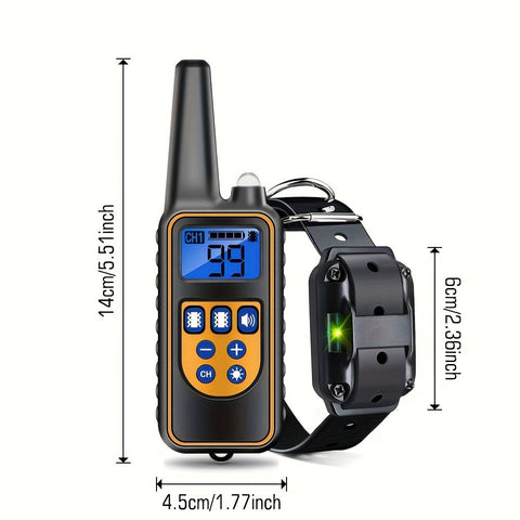 Smart Trainer Pro – Wiederaufladbare Fernbedienung für Hundehalsband mit Piepton & Vibration