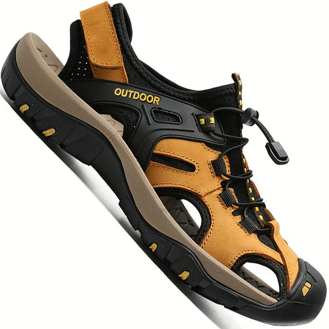 Herren Premium Leder Fischer Sandalen – Komfortabel & Langlebig