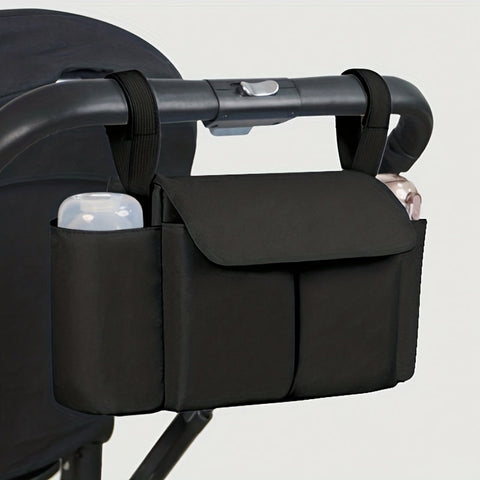 Multifunktionale Kinderwagen Tasche – Große Kapazität, Wasserdichte Hängtasche mit Fächern für wichtige Babyartikel
