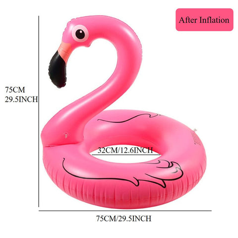 Aufblasbarer Flamingo Pool Float – Bequem, Bunt und Perfekt für Poolpartys