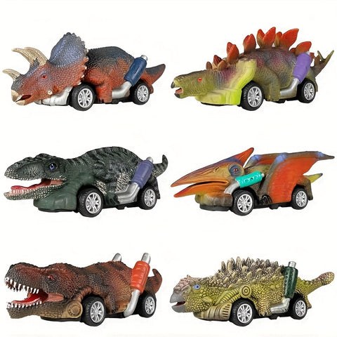 Dino Racer Spielset - Flotte Dino Fahrzeuge für abenteuerlustige Kinder