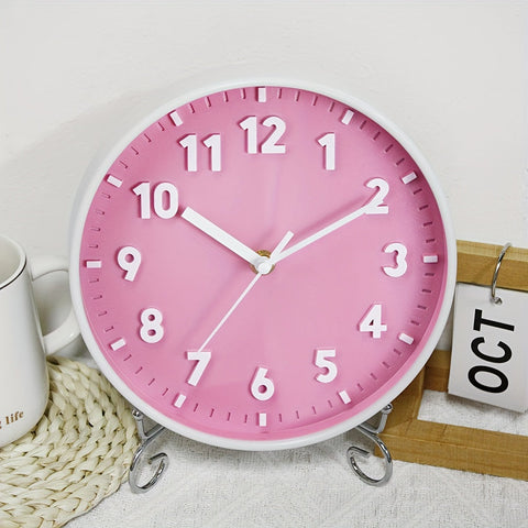 PinkTime Rosa Wanduhr - Modern und Dekorativ für Jeden Raum