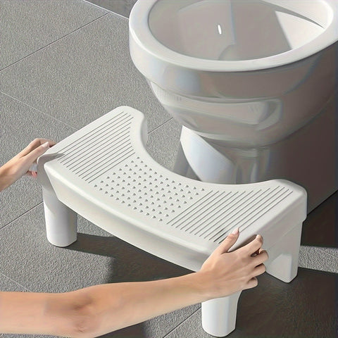 Praktischer Toiletten-Stapelstuhl - Für Verbesserten Sitzkomfort