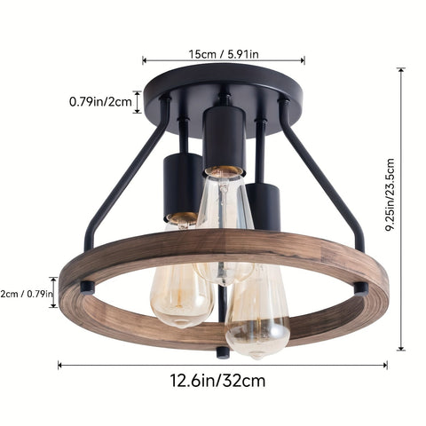NatuurLicht Drei-Arm Lampe - Für Stimmungsvolle Beleuchtung und Charakter