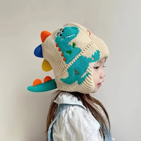 Dino Wintermütze für Kinder - Für Verspielte Wärme