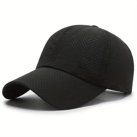 Schnell trockende Mesh-Cap – UV-beständige Cap für Outdoor-Sportarten und Aktivitäten