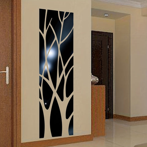 NatureLine 3D Acryl Wanddekoration – Einzigartiges Zweigdesign für Wohnzimmer und Flur