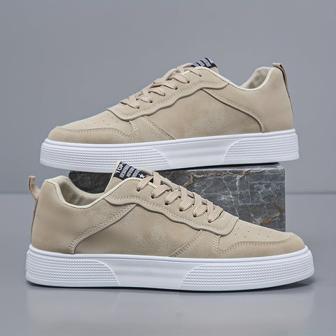Herren Sneakers mit niedriger Spitze – Komfortabel und langlebig mit weißer PVC-Sohle
