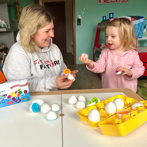 Formen-Match-Eier – Lehrreiches Spielvergnügen für Kinder