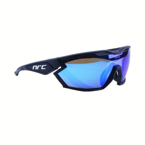 Polycarbonat Fahrradbrille mit 3 Gläsern – Winddichte Brille für Radfahren, Laufen und Outdoor-Aktivitäten