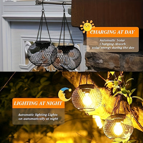 Hölzerne Solar Gartenlaterne – Ideal für Abendbeleuchtung im Garten